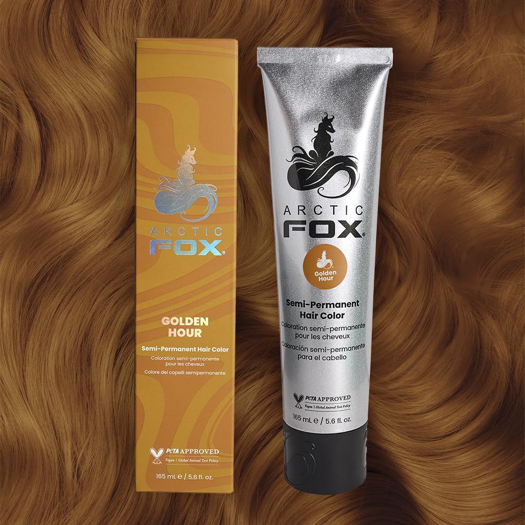 Arctic Fox semi-permanent color palette for bold, customizable looks.