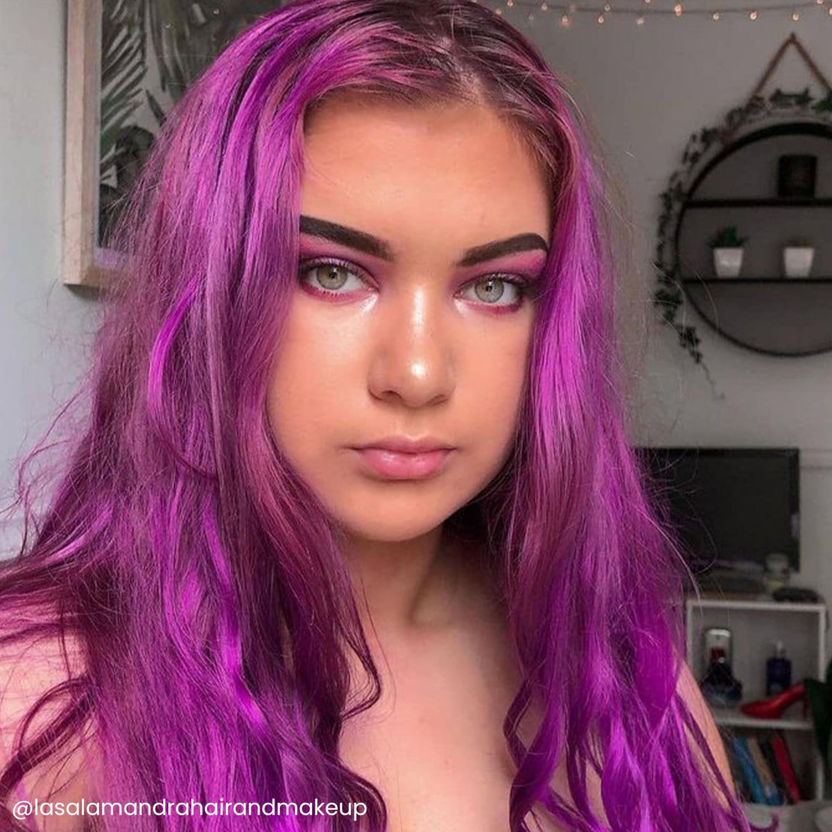 ARCTIC FOX Violet Dream dilution step with Arctic Mist enables lavender or pink shades.