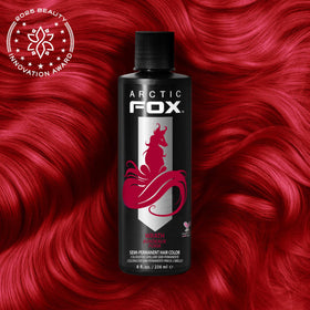 ARCTIC FOX Wrath color mix with Transylvania for crimson tones at home.