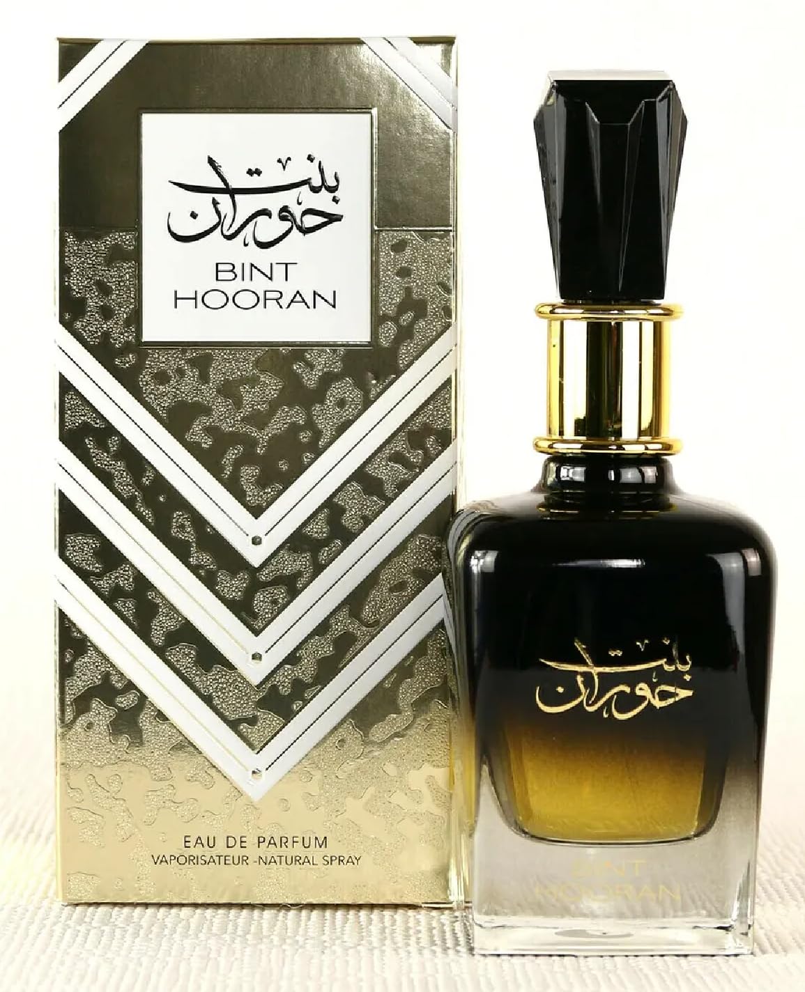 Ard Al Zaafaran Bint Hooran packaging with premium presentation.
