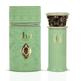 Ard Al Zaafaran Manaal bottle front with elegant design for gifting