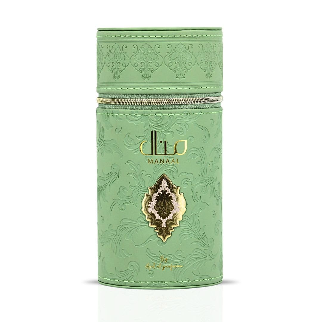 Manaal packaging close-up highlights luxurious label and craftsmanship