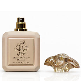 Shams Al Emarat Glaze & Glow packaging box, gift-ready presentation