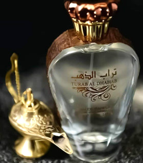 Ard Al Zaafaran Turab Al Dhahab heart notes reveal floral depth and femininity.