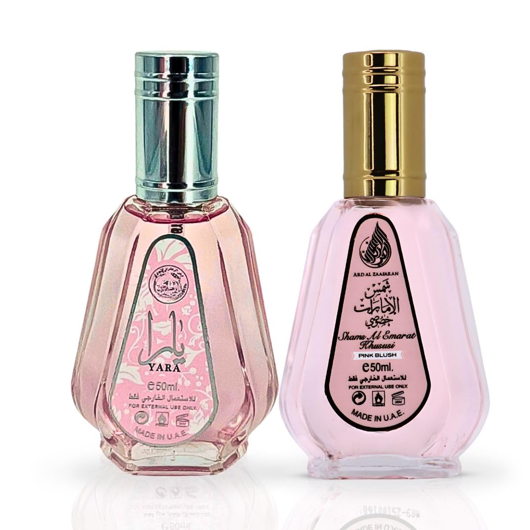 Ard Al Zaafaran Yara EDP bottle front highlights premium packaging and long-lasting potential.