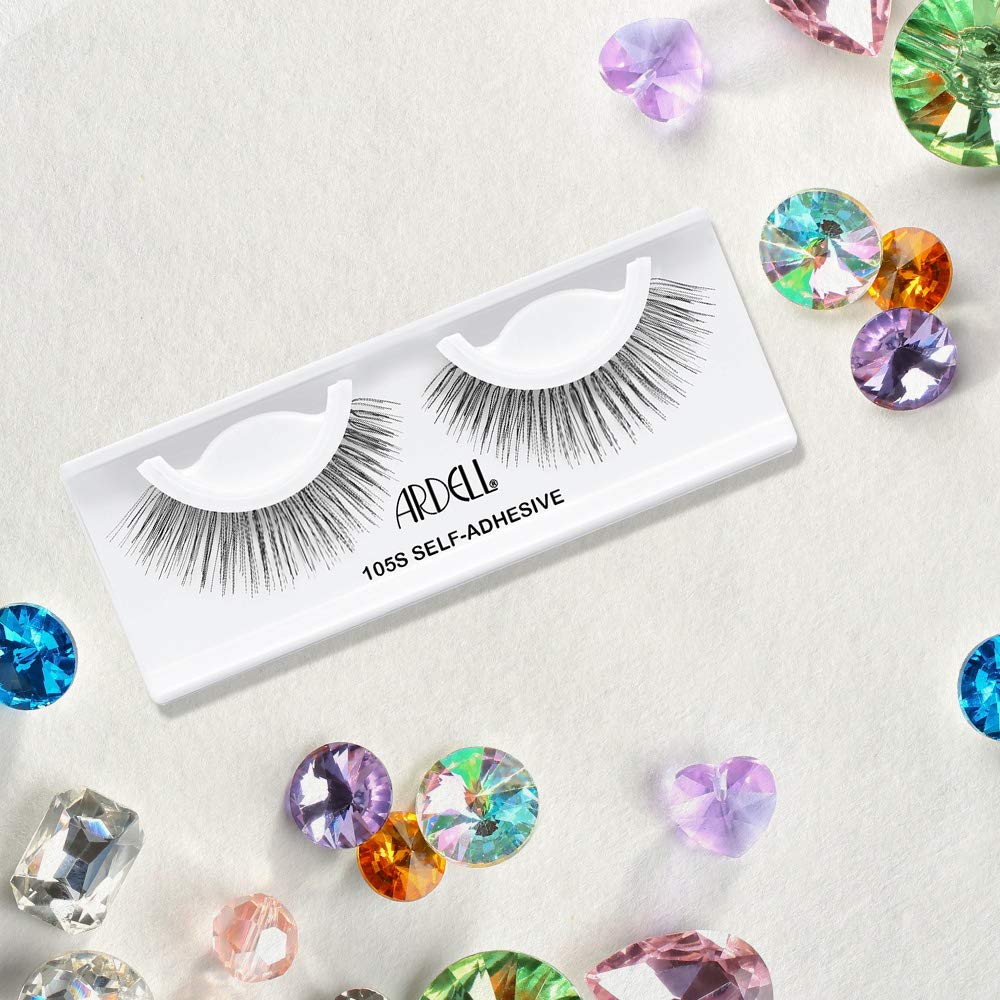 Ardell 105S four-pack storage keeps replacement lashes ready for on-the-go use.
