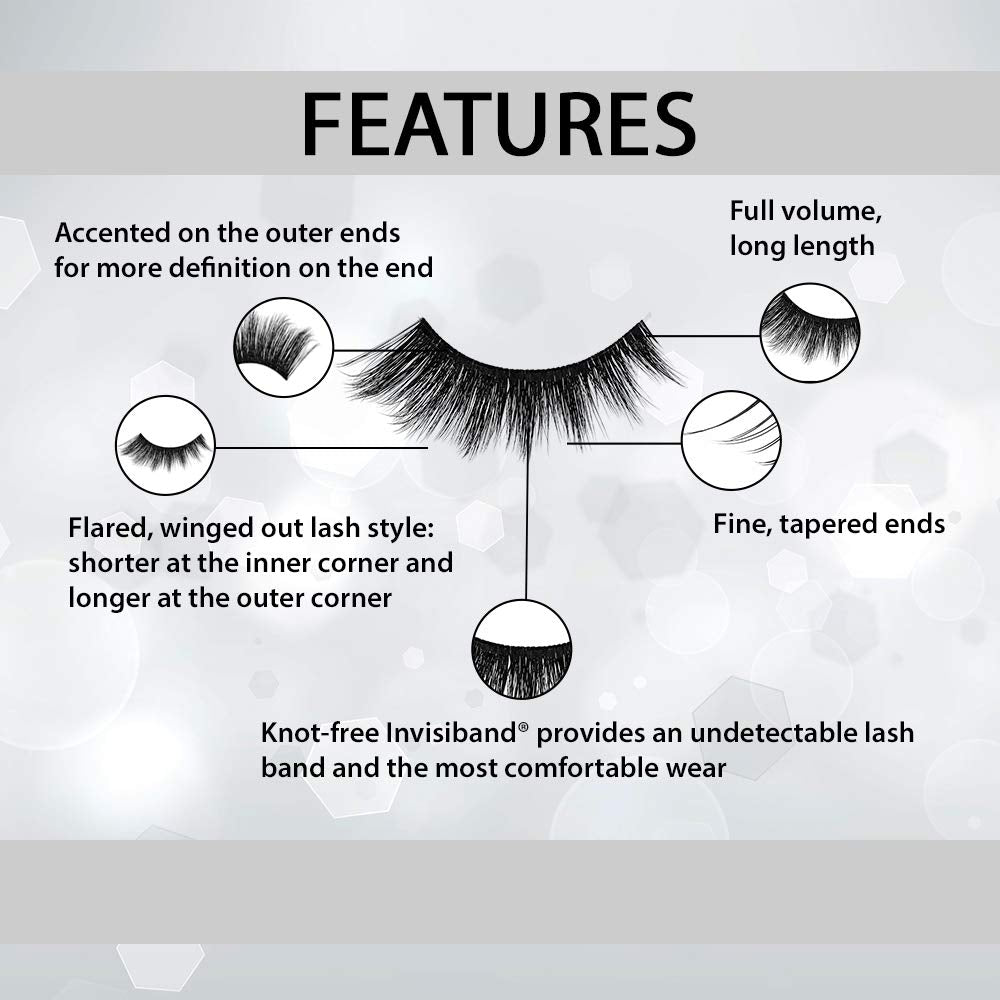Ardell 3D Faux Mink 852 four-pack offers reusable luxury and value