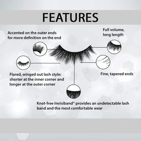 Ardell 3D Faux Mink 852 four-pack offers reusable luxury and value