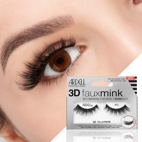 Ardell 3D Faux Mink 852 wispy fibers for soft multidimensional volume