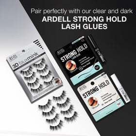 Ardell 3D Faux Mink 863 durable lashes for repeated wear.