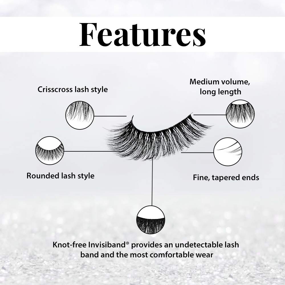 Ardell 853 cruelty-free faux mink hair for ethical lash styling