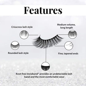 Ardell 853 cruelty-free faux mink hair for ethical lash styling