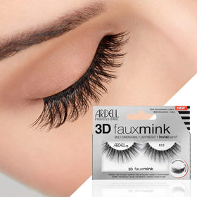 Ardell 3D Faux Mink 853 lightweight lashes with featherweight feel