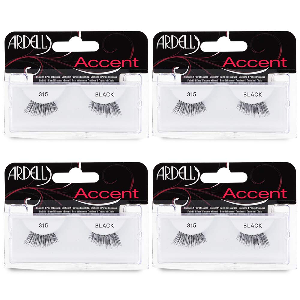 Ardell Accent Lashes 315 inner eye close-up for natural daily enhancement.