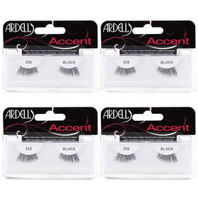 Ardell Accent Lashes 315 inner eye close-up for natural daily enhancement.