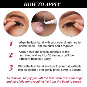 Ardell Accent Lashes 315 wear after multiple uses showing durability.