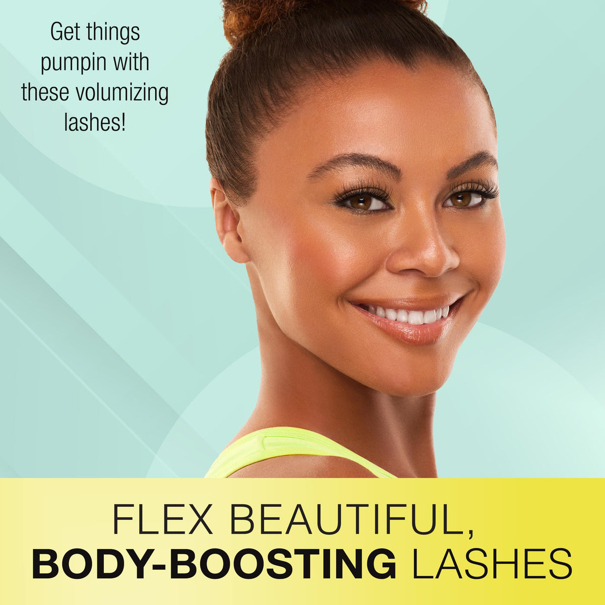 Ardell Active Lash Pump'n crisscross texture adds depth and natural volume.