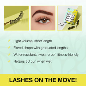 Ardell Active Lash Speedy comfortable band helps seamless wear.