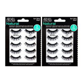 Ardell Demi Wispies 101 bundle displays natural-looking lashes for everyday wear.
