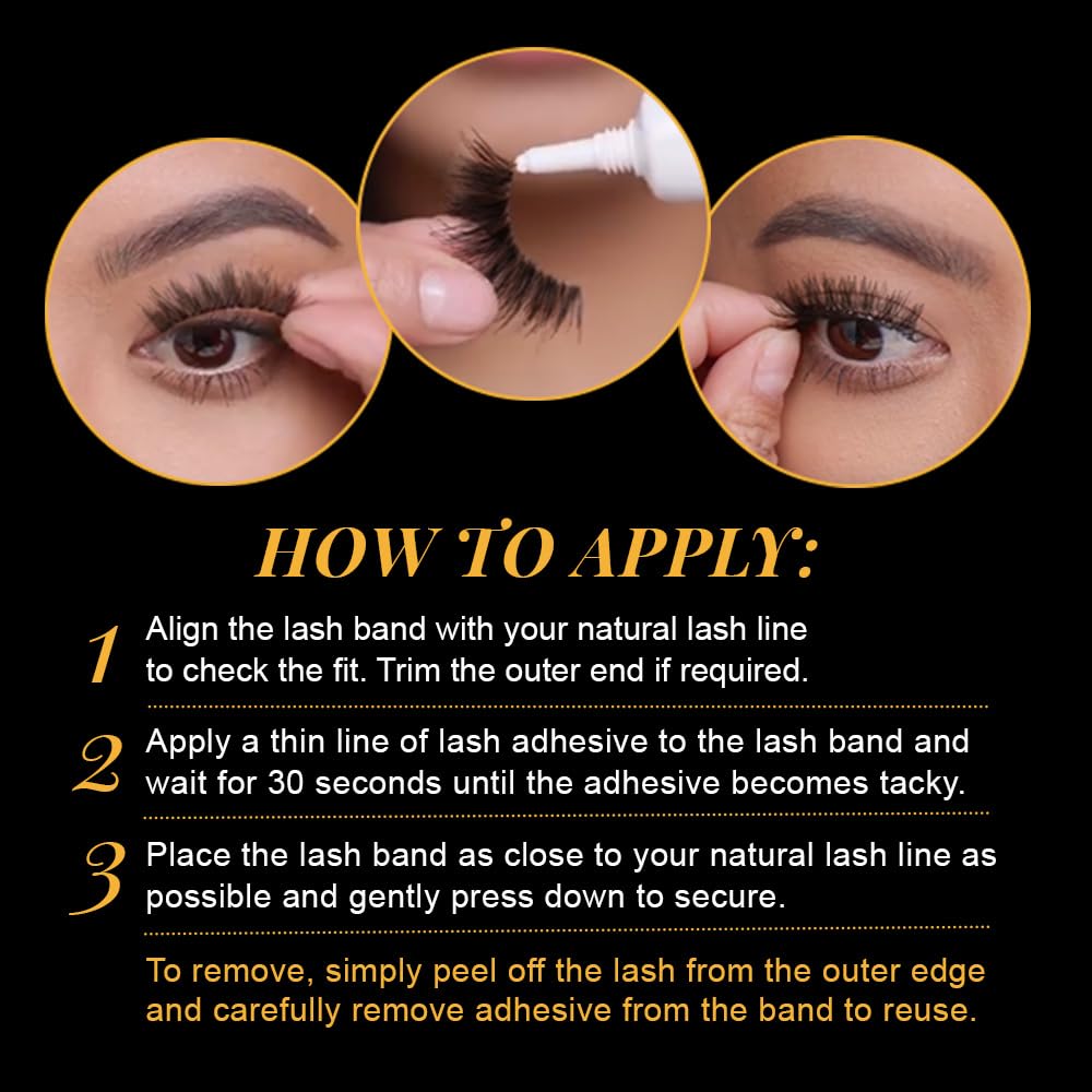 Ardell Double Up 203 dramatic-glam look for evenings and special occasions.