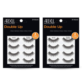 Ardell Double Up Wispies lash band close-up, invisible finish for seamless daily wear.