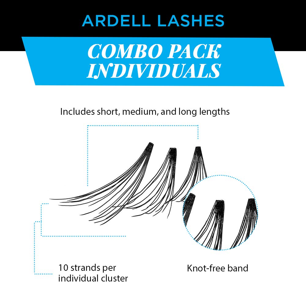 Ardell Duralash Naturals Invisiband knot-free lashes for comfortable all-day wear.