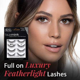 Ardell Faux Mink 817 Invisiband for seamless, comfortable wear.