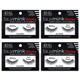 Ardell Faux Mink Demi Wispies criss-cross lashes for natural wispy drama