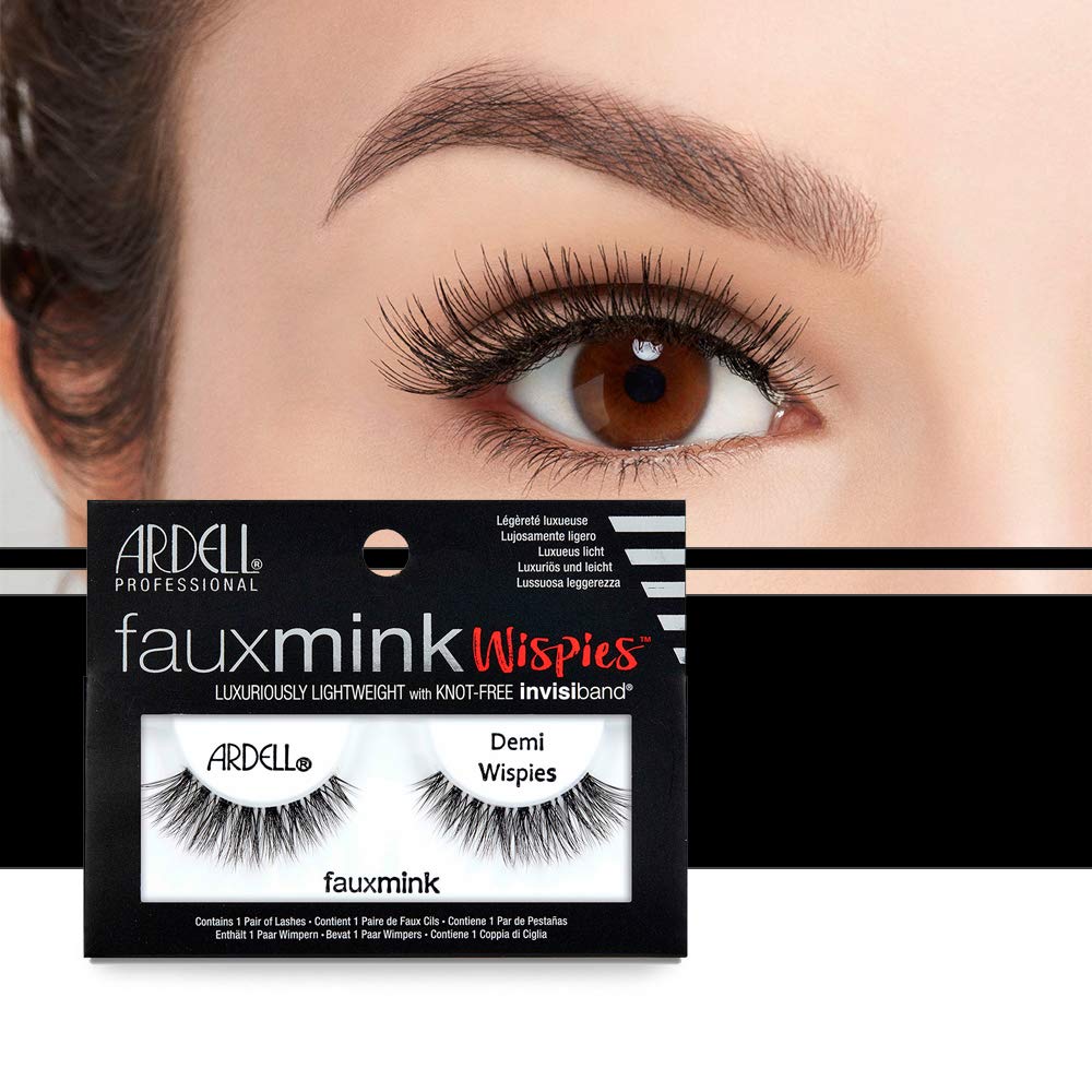 Ardell Invisiband knot-free lashes for comfortable all-day wear