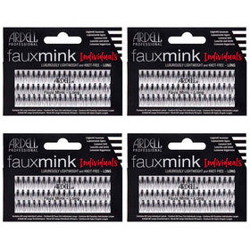 Ardell Faux Mink long black lash clusters for natural, dramatic eyes