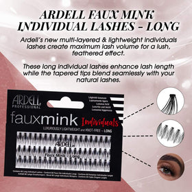 Undetectable lash band from Ardell for seamless wear with faux mink individuals