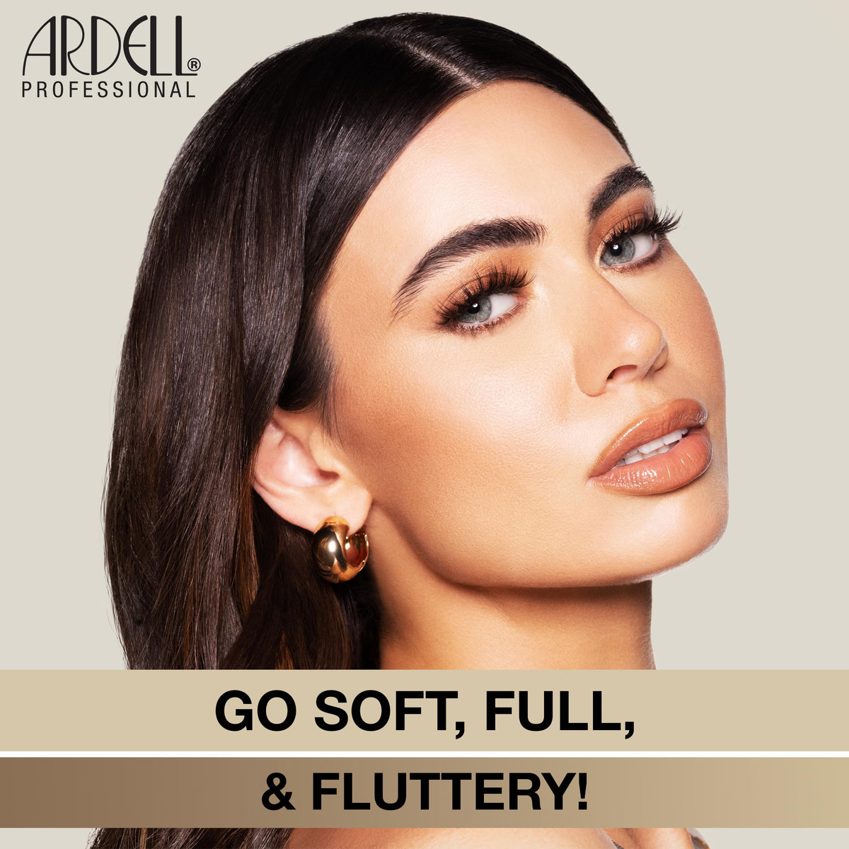 Ardell Flutter 821 crisscross layers for added volume and lift