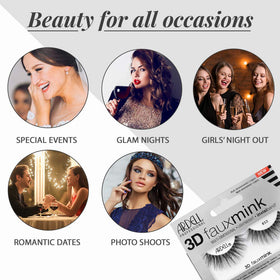 Ardell four-pairs pack lashes ideal for party glam nights