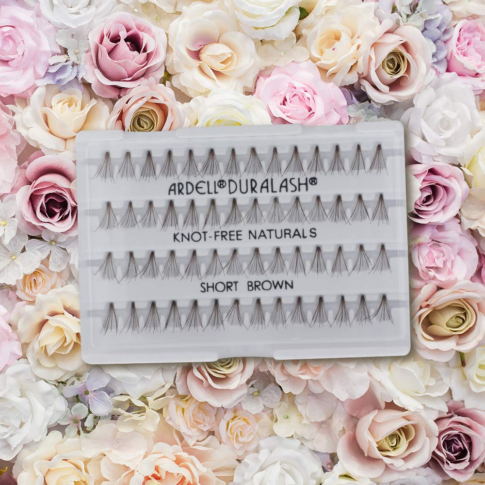 Ardell clusters enabling easy DIY application for a fuller lash line