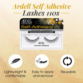 Ardell Invisiband comfort lash band for seamless fit and easy blinking.