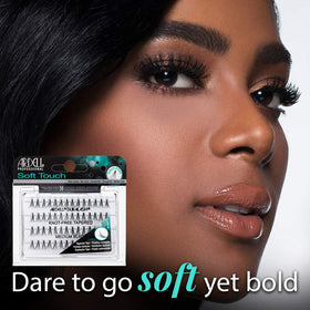 Ardell invisible-band lash clusters for secure wear all day.