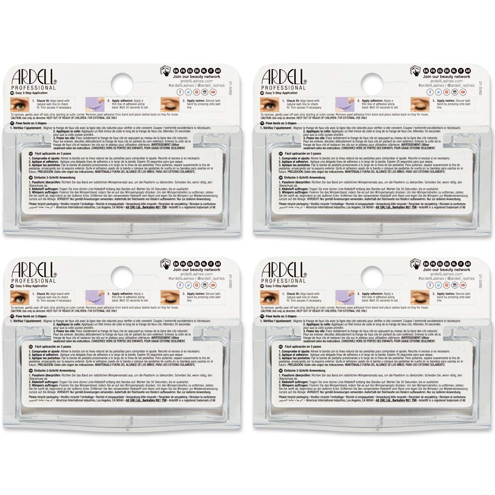 Ardell Lashes 174 Invisiband soft band for comfortable wear.