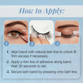 Ardell Light As Air 521 lashes weightless comfort, ideal for long wear