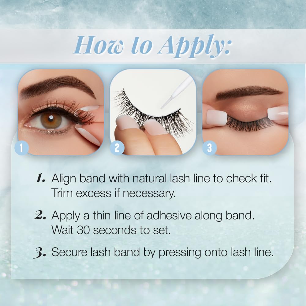 Ardell Light As Air 523 lashes featuring whisper-soft fibers