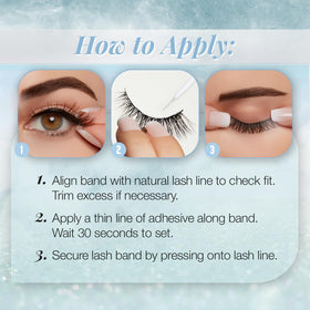 Ardell Light As Air 523 lashes featuring whisper-soft fibers