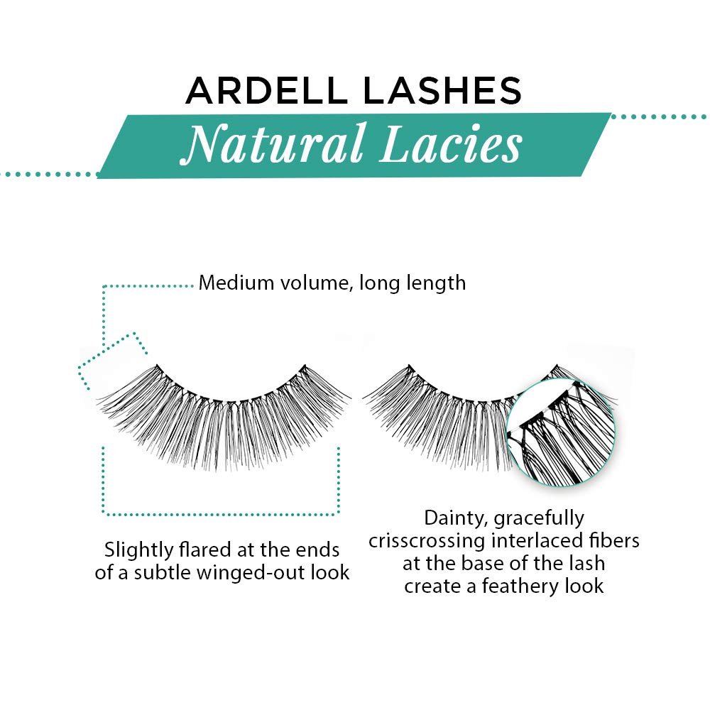 Ardell lightweight, easy to apply lashes designed for comfortable wear