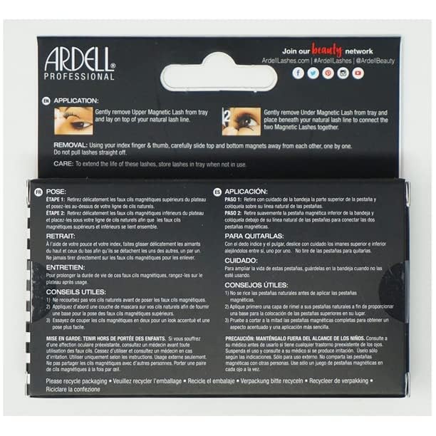 Ardell Accents 002 close-up highlights lightweight, natural lift.