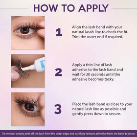 Ardell Mega Volume Lash 257 lashes deliver dramatic eyelash definition.