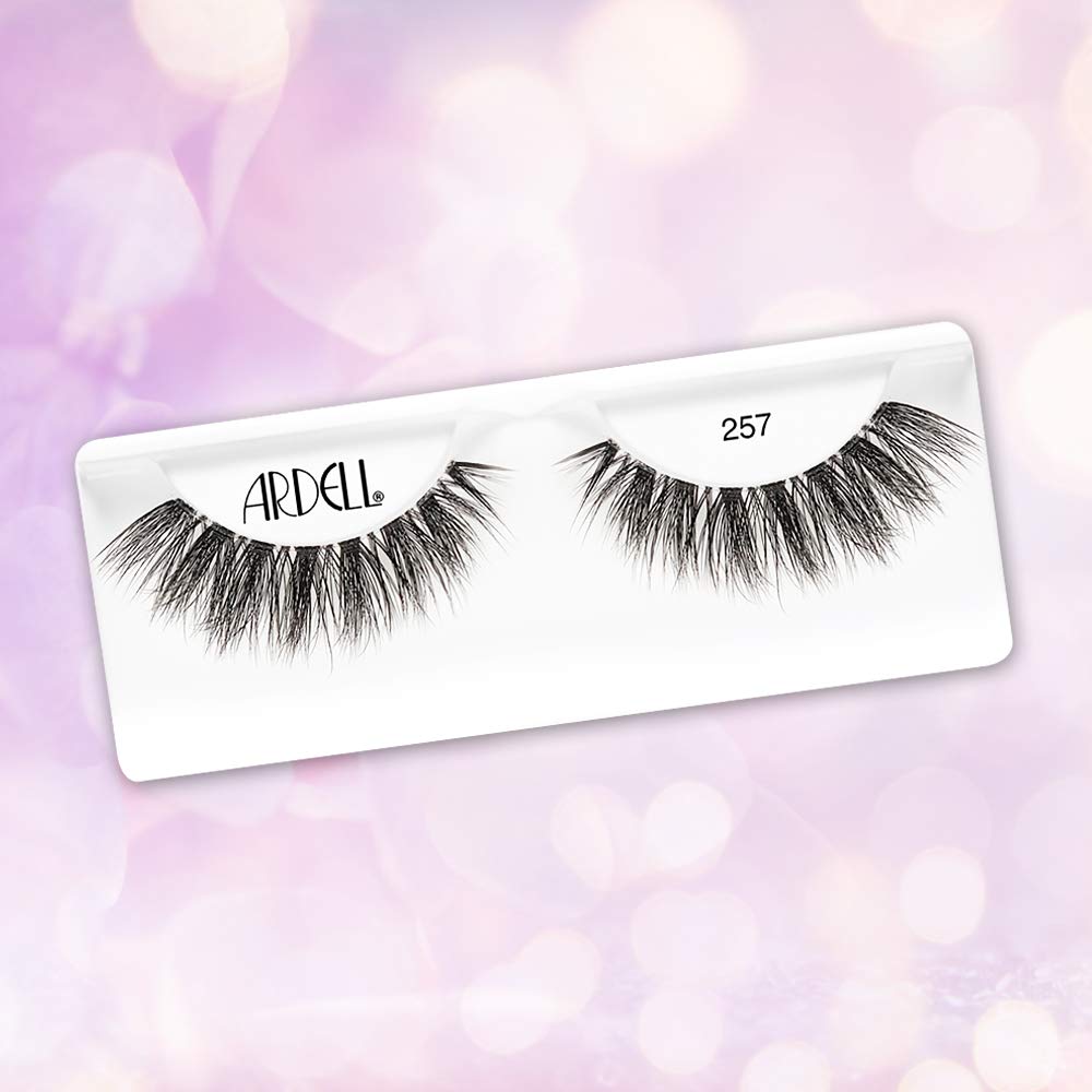 Ardell Mega Volume Lash 257 night-out look with lasting hold.