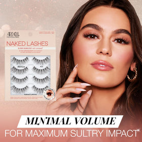 Close-up of Ardell Naked Lashes 422 Invisiband band for comfortable wear