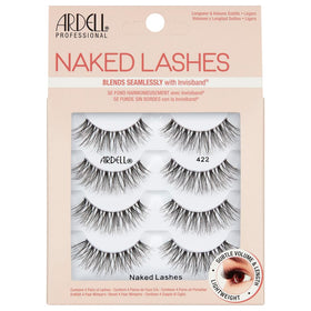 Ardell Naked Lashes 422 Invisiband packaging shows two-pack value