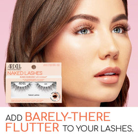 Ardell Naked Natural Lashes 422 band close-up showing Invisiband