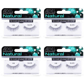 Ardell Natural Lashes 110 Black close-up for daily natural enhancement