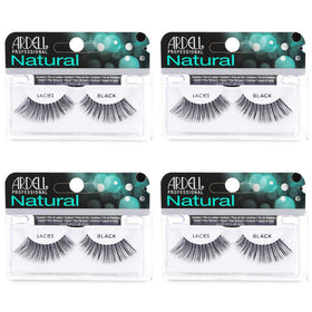 Ardell Natural Lashes Lacies Black four-pack for everyday natural glam