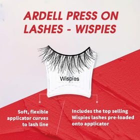 Ardell Press On Wispies applicator for precise, easy application